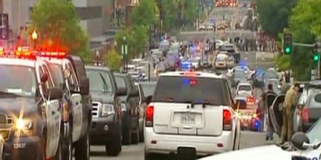 Shots at Navy Yard? Large police response in D.C. after reports of an active shooter at Navy Yard (Video)