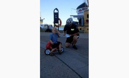 Toddler gets first parking ticket in Nova Scotia (Video)