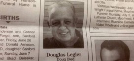 Two Word Obituary Goes Viral: 'Doug died', Fargo man has the last laugh