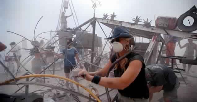 Burning Man festival site infested with biting bugs ‘Video’