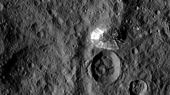 Ceres mountain even stranger up close (Photo)