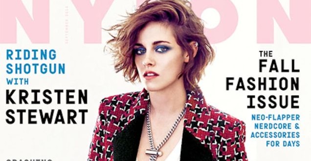 Kristen Stewart Actress opens up about her sexuality in Nylon magazine