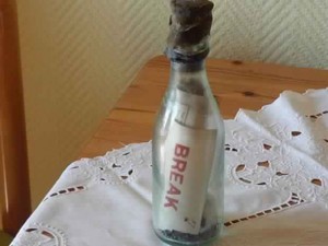 Message in a bottle washes up in Germany after 100 years at sea (Photo)