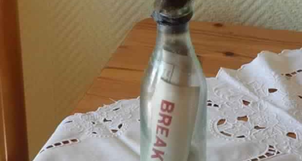 Message in a bottle washes up in Germany after 100 years at sea (Photo)