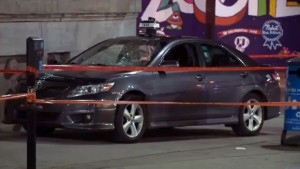 Montreal Taxi driver arrested after two men hit on sidewalk