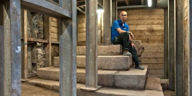 2000-Year-Old Podium found in the City of David ‘Photo’