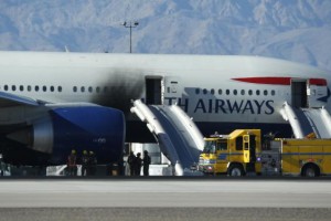 British Airways Plane Fire : Flight Catches Alight At Las Vegas Airport Seconds Before Take Off (Video)