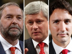 Elections Canada : New Poll shows 40 per cent of voters think NDP, Liberals, Tories are basically the same.