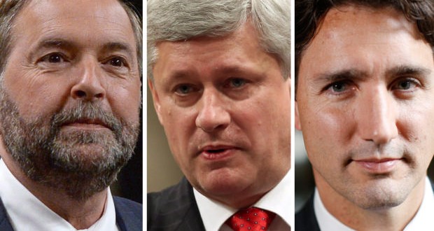 Elections Canada : New Poll shows 40 per cent of voters think NDP, Liberals, Tories are basically the same.