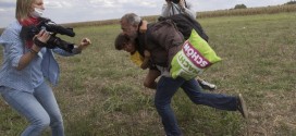 Hungarian TV Camerawoman Fired For Tripping Migrant Who Fled Police
