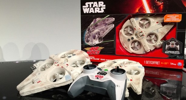 Millenium Falcon Drone Lets You Play Han Solo (Video)