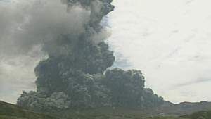 Mount Aso Volcano Erupts in Southern Japan (Video)
