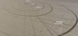 Scale Model of the Solar System Built in the Nevada Desert (Video)