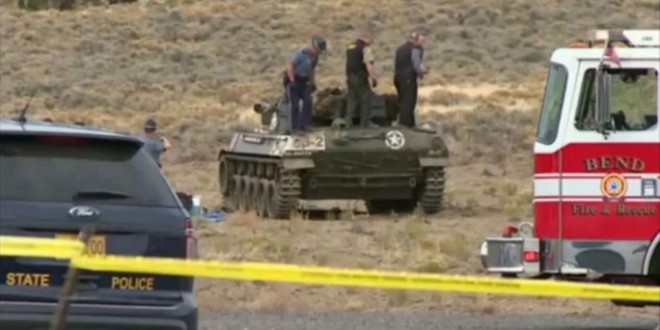 Oregon: World War II-Era Tank Explosion Kills Two People