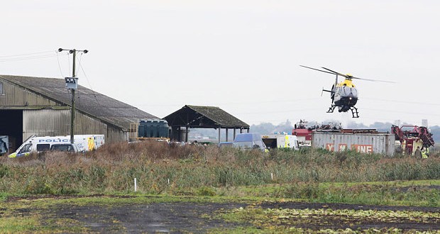 Pilot dies after F-18 hornet crashes near RAF Lakenheath; UK police confirm