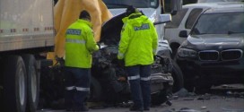 Two brothers, aged 10 and 12, among four dead in crash on Highway 401 near Whitby (Video)