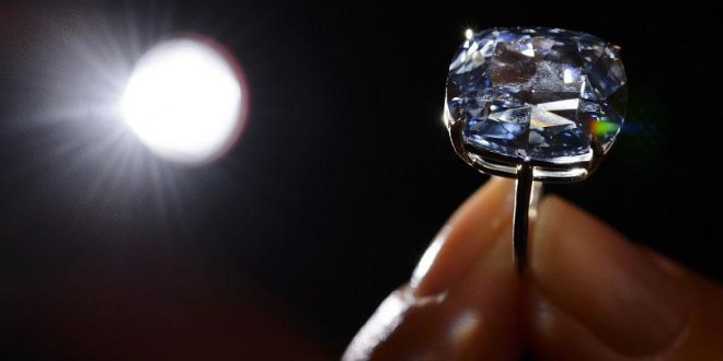 'Blue Moon' diamond fetches record $48.5 Million