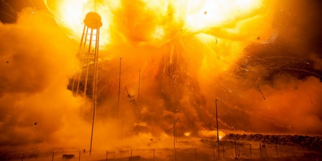 Failure to launch: NASA photos show massive rocket explosion in Virginia