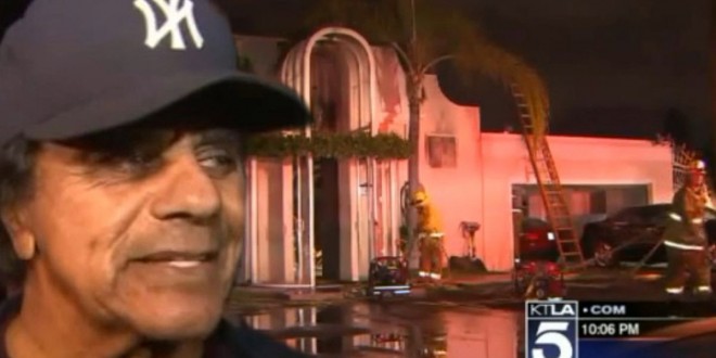 Johnny Mathis: Fire rips through Singer Hollywood Hills home