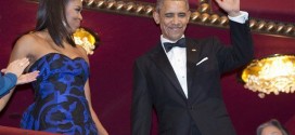 Michelle Obama Stuns In Oscar De La Renta Gown At The Kennedy Center Honors (Photo)