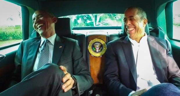 Obama joins Seinfeld on 'Comedians in Cars Getting Coffee' (Video)