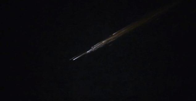 Russian rocket debris produces fireball seen over West Coast of US (Photo)