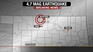Seven earthquakes shake Oklahoma Monday morning