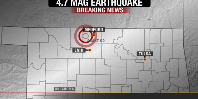 Seven earthquakes shake Oklahoma Monday morning “Report”