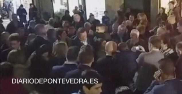 Spain's prime minister punched in face on campaign trail (Video)