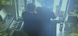 Tim Hortons: Michigan coffee shop worker, irate customer trade cups of hot coffee (Video)