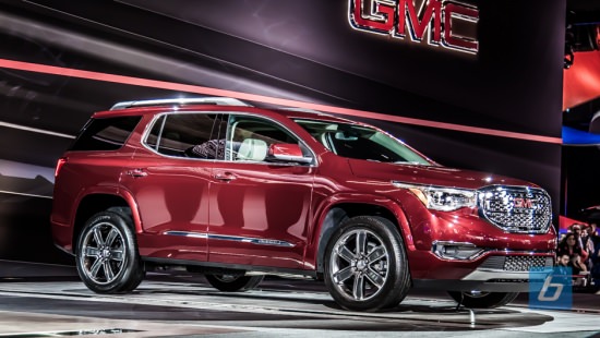 2017 GMC Acadia crossover is lighter but more powerful (Photo)