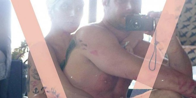 Lady Gaga and Taylor Kinney pose naked for V magazine (Photo)