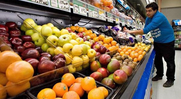 Rising cost of fruit and vegetables pushes inflation up by 1.6 Percent, Report