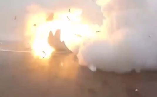 SpaceX Rocket Explodes Into Big Fireball After Failed Landing (Watch)