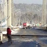 Travel alert: Bridge on Trans-Canada highway splits amid cold weather