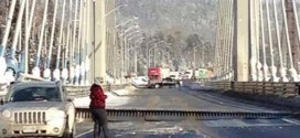 Travel alert: Bridge on Trans-Canada highway splits amid cold weather