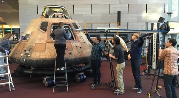 Apollo 11 Crew Wrote on Moon Ship Walls, Smithsonian 3D Scan Reveals (Photo)
