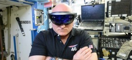 Astronauts are trying Microsoft HoloLens in space (Photo)