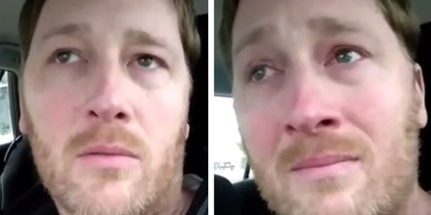 Dad’s tears of joy for Down syndrome son (Video)