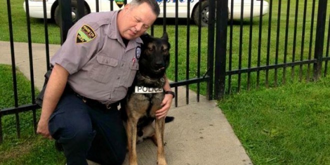 Officer Hickey forced to raise funds to buy his K-9 partner at auction