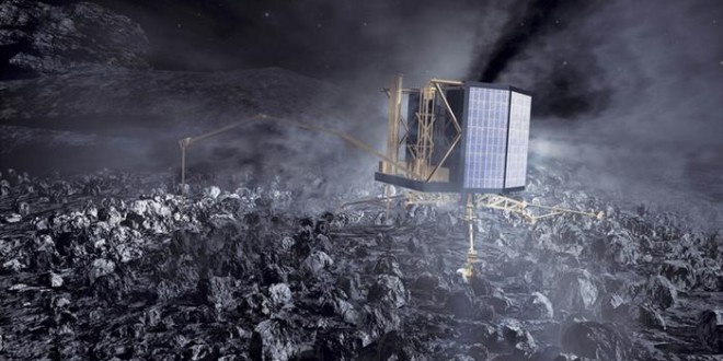 Researchers stop calling out to Rosetta comet lander as hope fades