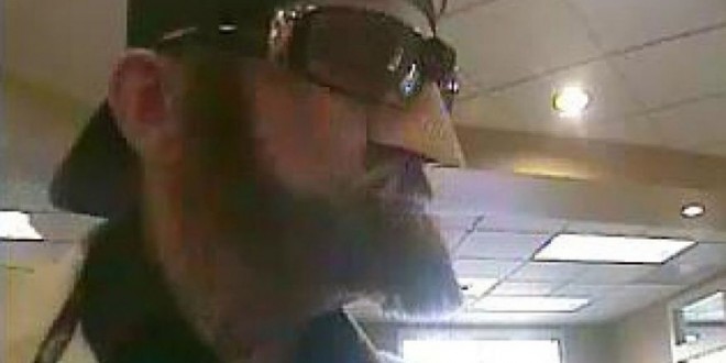 Robbery suspect Beardo arrested by police and the FBI