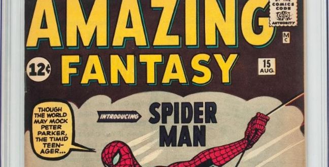 Spider-Man comic auctioned for $600k