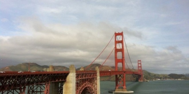 Two Golden Gate Bridge pedestrians hit by blow darts