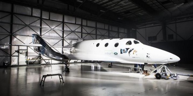 Virgin Galactic shows off new spaceship, named the VSS Unity