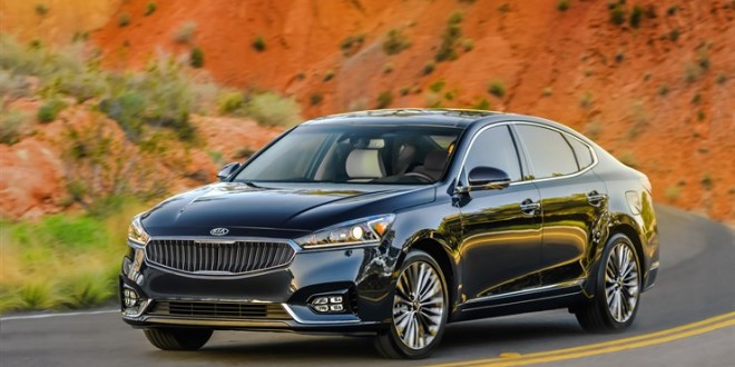 2017 Kia Cadenza First Look Review, 8-speed auto (Photo)