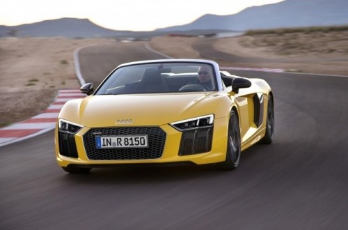 Audi debuts R8 V10 Spyder at New York (Photo)