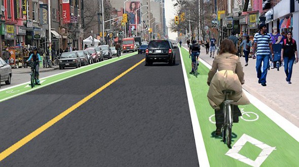 Bloor Street bike lanes pilot project one step closer to reality (Photo)