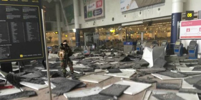 Brussels airport explosions at least 13 people killed and multiple injuries reported (Video)