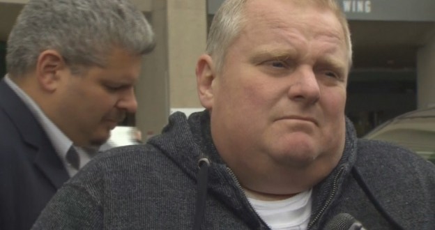 Former Mayor Rob Ford Admitted to Hospital in Battle with Cancer